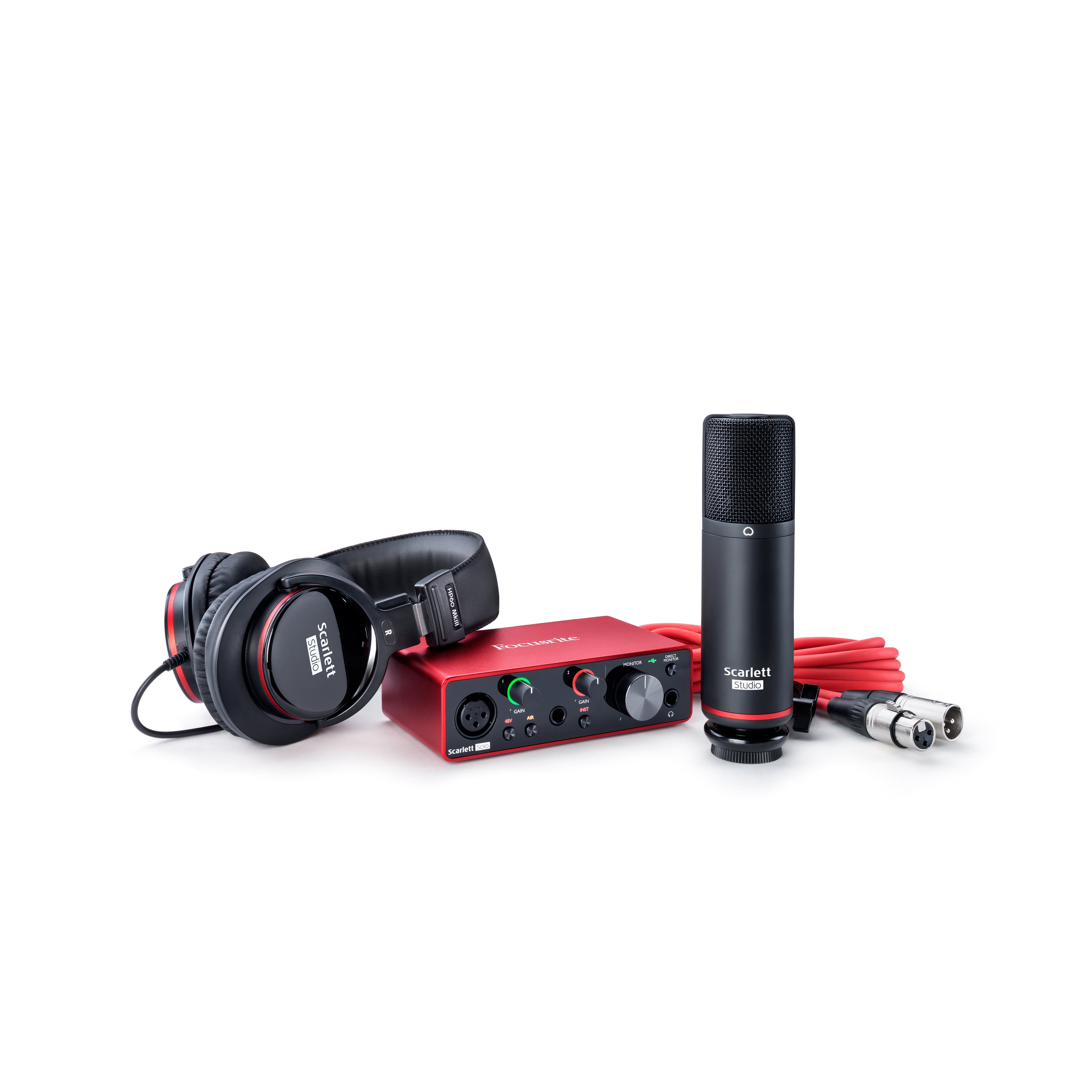 Focusrite Scarlett Solo Studio Pack (3rd Generation) – Swee