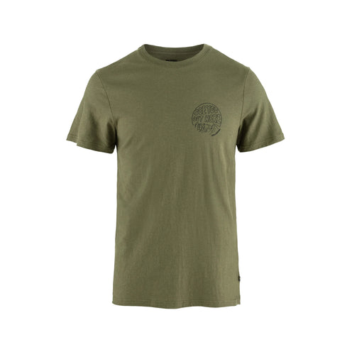 Fjallraven Hemp Blend Out Here T-Shirt, Green