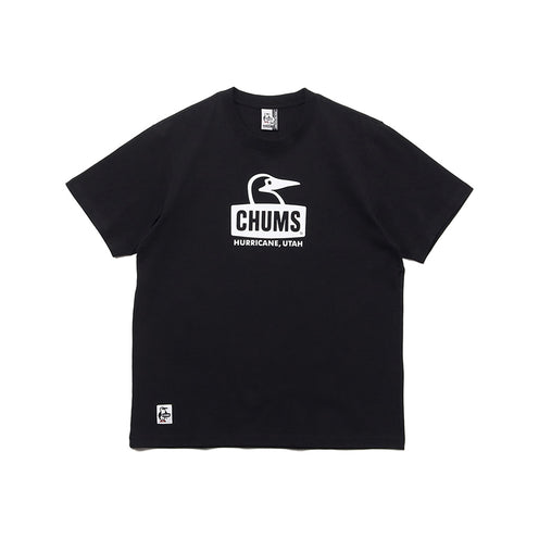CHUMS Booby Face T-Shirt, Black/White