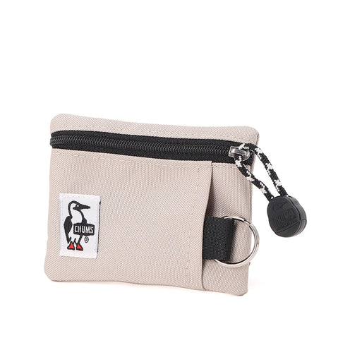CHUMS Recycle Key Coin Case, Greige