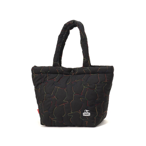 CHUMS Booby Stitch Tote Bag, Black/Rainbow