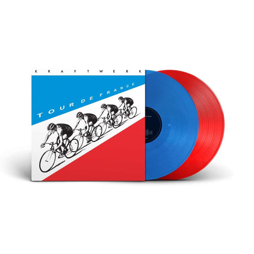 Tour De France (Blue/Red Vinyl) - Kraftwerk (Vinyl) (BD)