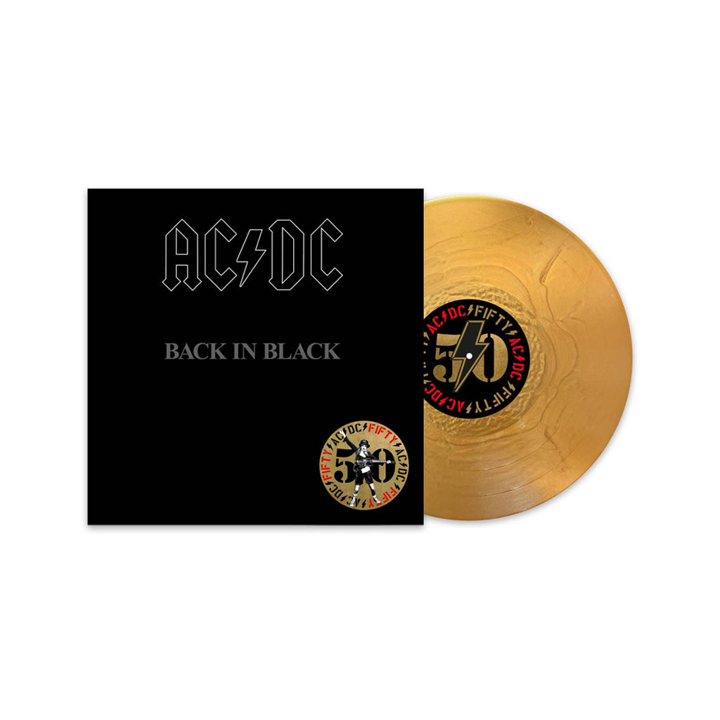 Back in Black: 50th Anniversary (Gold Vinyl) - AC/DC (Vinyl) (BD