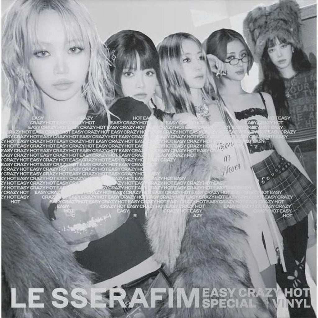 アナログ盤 LE SSERAFIM Easy Crazy Hot トレカ ルセラ Easy-Crazy-Hot (Silver White Vinyl) - Le Sserafim (Vinyl) (BD