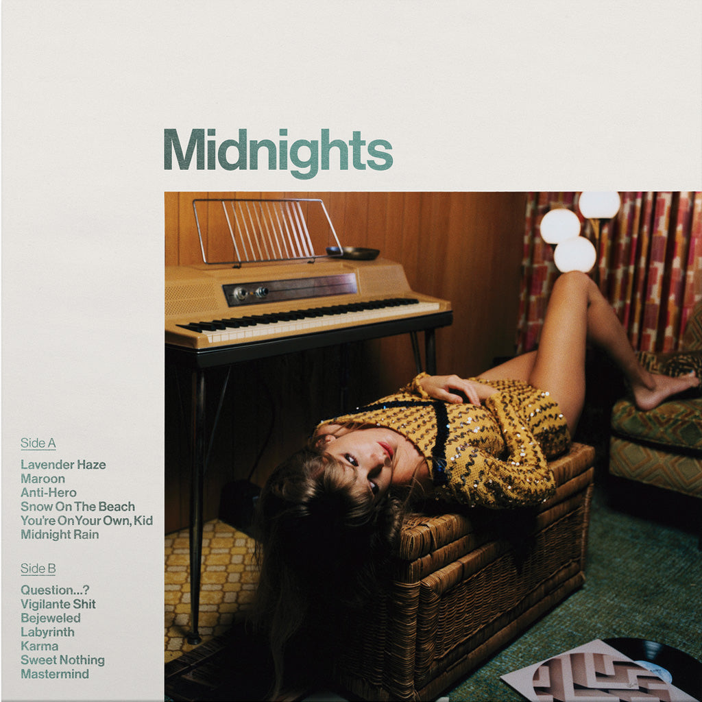 Midnights (Jade Green Marbled Vinyl) - Taylor Swift (Vinyl) (BD