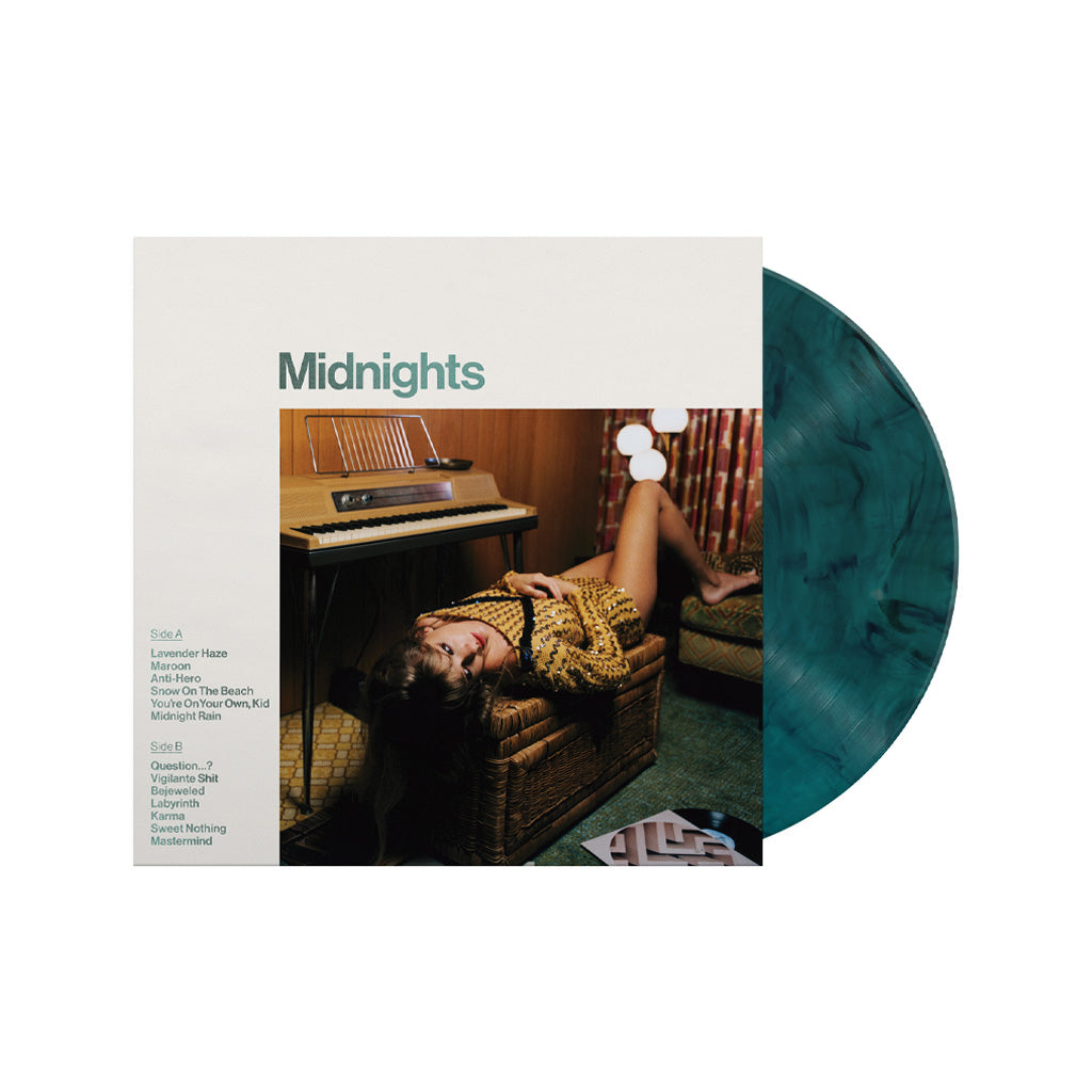 Midnights (Jade Green Marbled Vinyl) - Taylor Swift (Vinyl) (BD