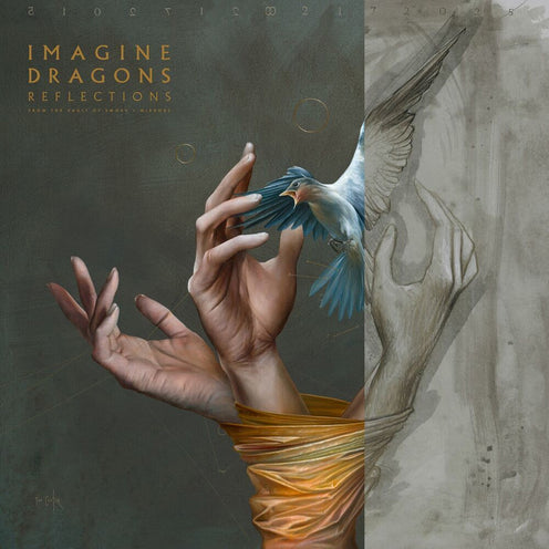 Reflections (EU Press) (Blue Marbled Vinyl) - Imagine Dragons (Vinyl) (BD)