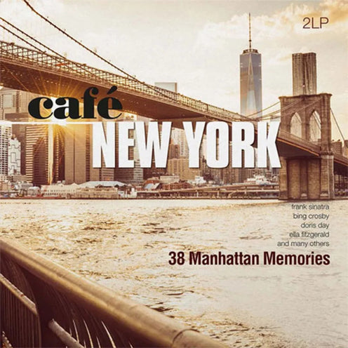 Cafe New York: 38 Manhattan Memories (Clear Vinyl) (EU Press) - Various Artists (Vinyl) (BD)