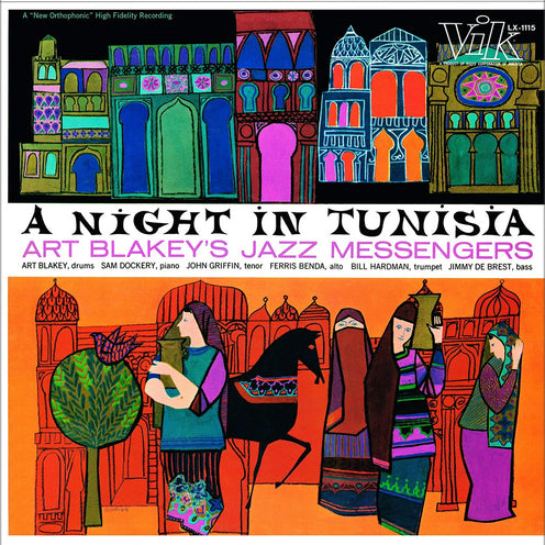 A Night in Tunisia (Orange Vinyl) (EU Press) - Art Blakey & The Jazz Messengers (Vinyl) (BD)
