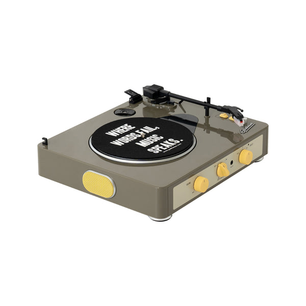 ポータブルプレーヤー Gadhouse BRAD RETRO RECORD PLAYER/GREEN Gadhouse Brad MKII Record Player, Grey – Swee Lee Singapore