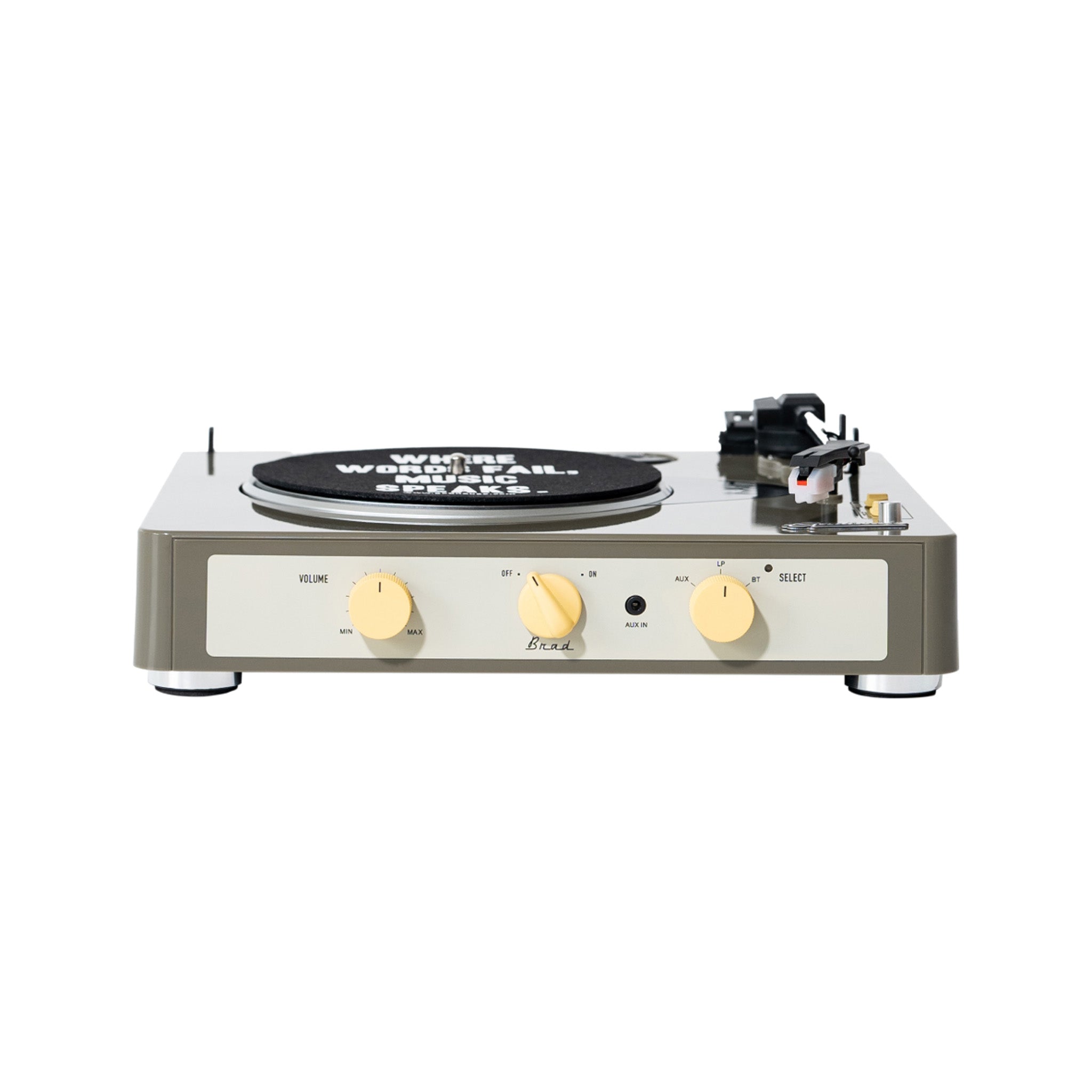 Gadhouse Brad MKII Record Player, Grey – Swee Lee Singapore