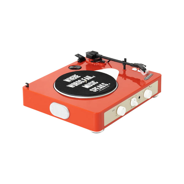 ポータブルプレーヤー Gadhouse BRAD RETRO RECORD PLAYER/GREEN products_2FG04-GAD0115_2FG04-