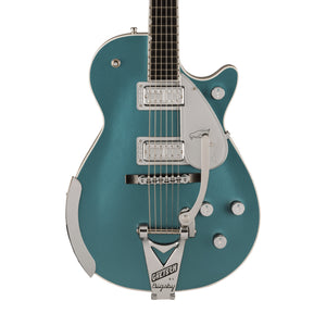Gretsch G6134T-140 PRO 140th Penguin Solidbody Guitar w/Bigsby, 2-Tone Stone/Pure Platinum