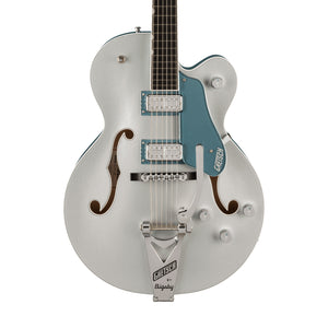 Gretsch G6118T-140 PRO 140th Anniversay Hollowbody Guitar w/Bigsby, 2-Tone Pure/Stone Platinum