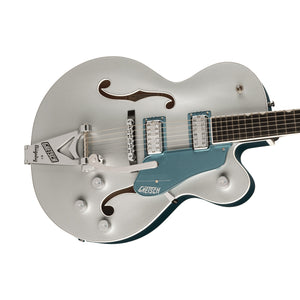 Gretsch G6118T-140 PRO 140th Anniversay Hollowbody Guitar w/Bigsby, 2-Tone Pure/Stone Platinum