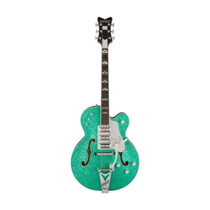 Gretsch G6136T Kenny Falcon II Electric Guitar w/String-Thru Bigsby, Early Summer Green Sparkle