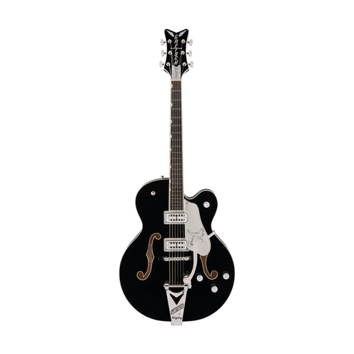 Gretsch Professional Falcon Hollowbody Electric Guitar, Ebony FB, Black