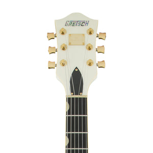 Gretsch G6609TG Players Edition Broadkaster Center Block Double-Cut Guitar w/Bigsby, Vintage White