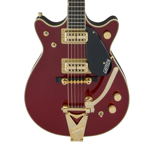 Gretsch G6131T-62 Vintage Select Edition 62 Duo Jet Electric Guitar, Firebird Red