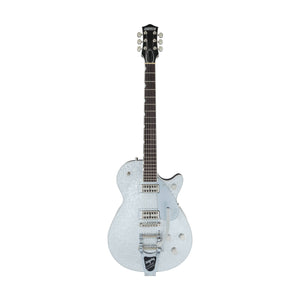 Gretsch G6129T Players Edition Jet FT Electric Guitar w/Bigsby, RW FB, Silver Sparkle