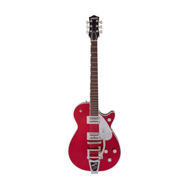 Gretsch G6129T Players Edition Jet FT Electric Guitar w/Bigsby, RW FB, Red Sparkle