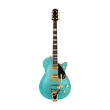 Gretsch Ltd Ed G6229TG Players Edition Sparkle Jet Electric Guitar w/Bigsby, Ocean Turquoise Sparkle