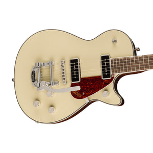 Gretsch G5210T-P90 Electromatic Jet Two 90 Electric Guitar, Laurel FB, Vintage White