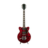 Gretsch G2657T Streamliner Center Block Jr. Double-Cut w/Bigsby Electric Guitar, Candy Apple Red