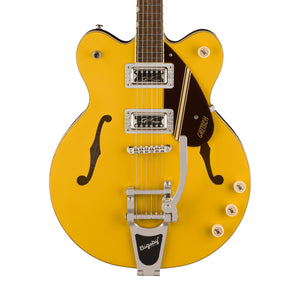Gretsch Ltd Ed G2604T Streamliner Rally 2 Center Block Guitar, Laurel FB, Bamboo Yellow/Copper