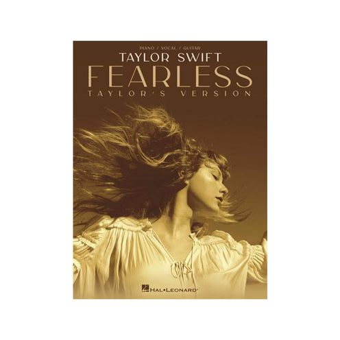 Hal Leonard Taylor Swift - Fearless (Taylors Version) Piano/Vocal/Guitar Artist Songbook
