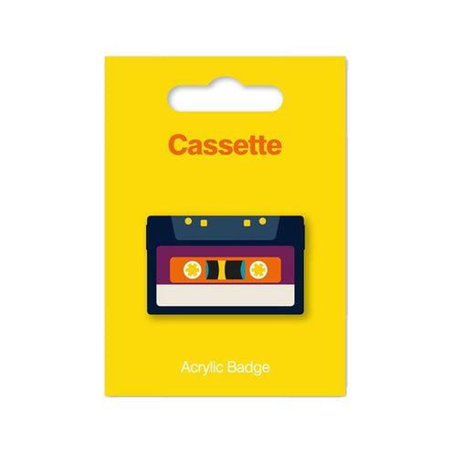 Hal Leonard My World: Cassette Acrylic Badge