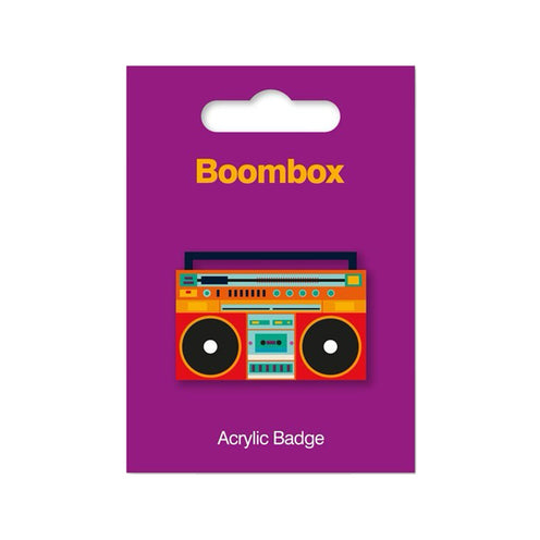 Hal Leonard My World: Boombox Acrylic Badge