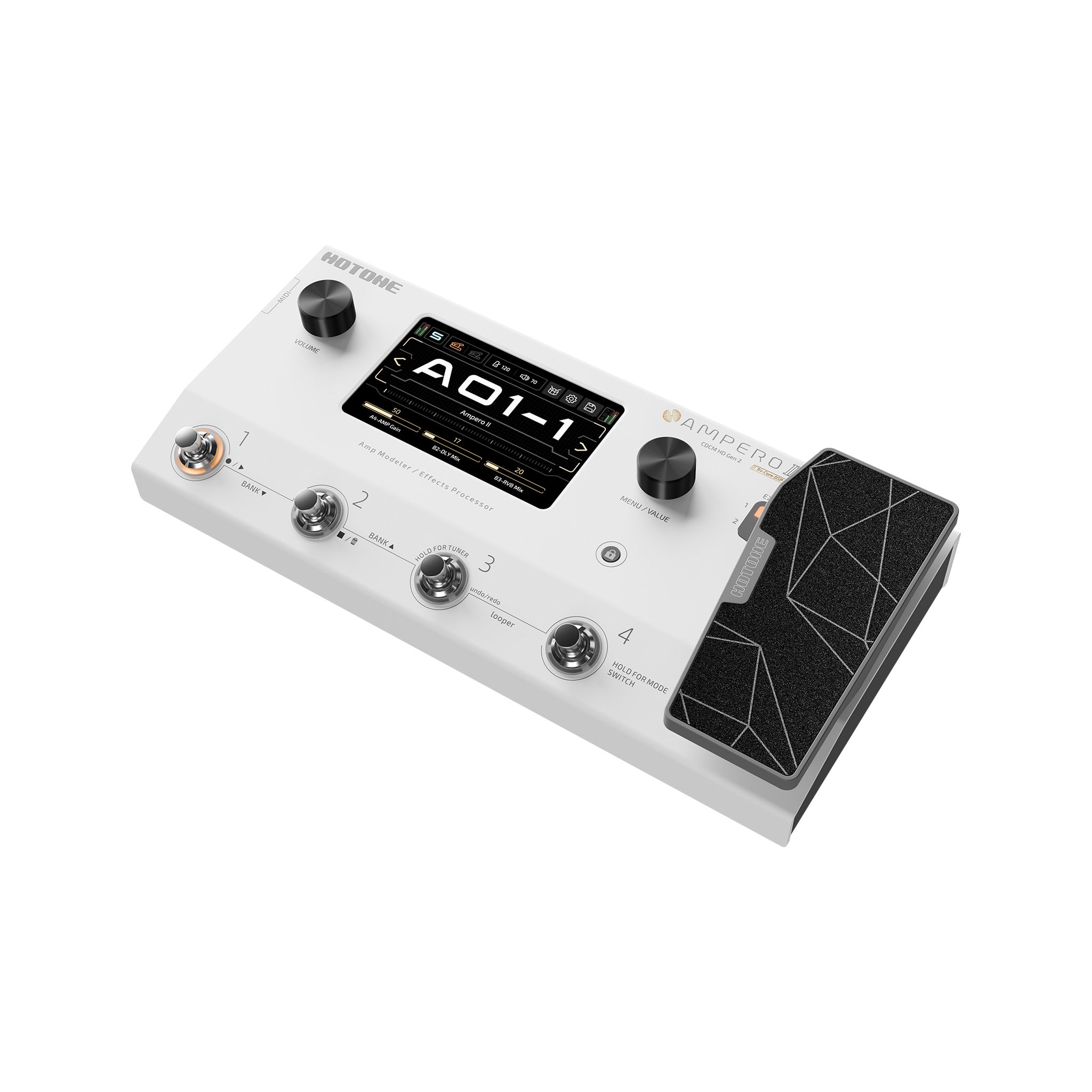 Hotone MP-350 Ampero II Multieffects Pedal – Swee Lee Singapore