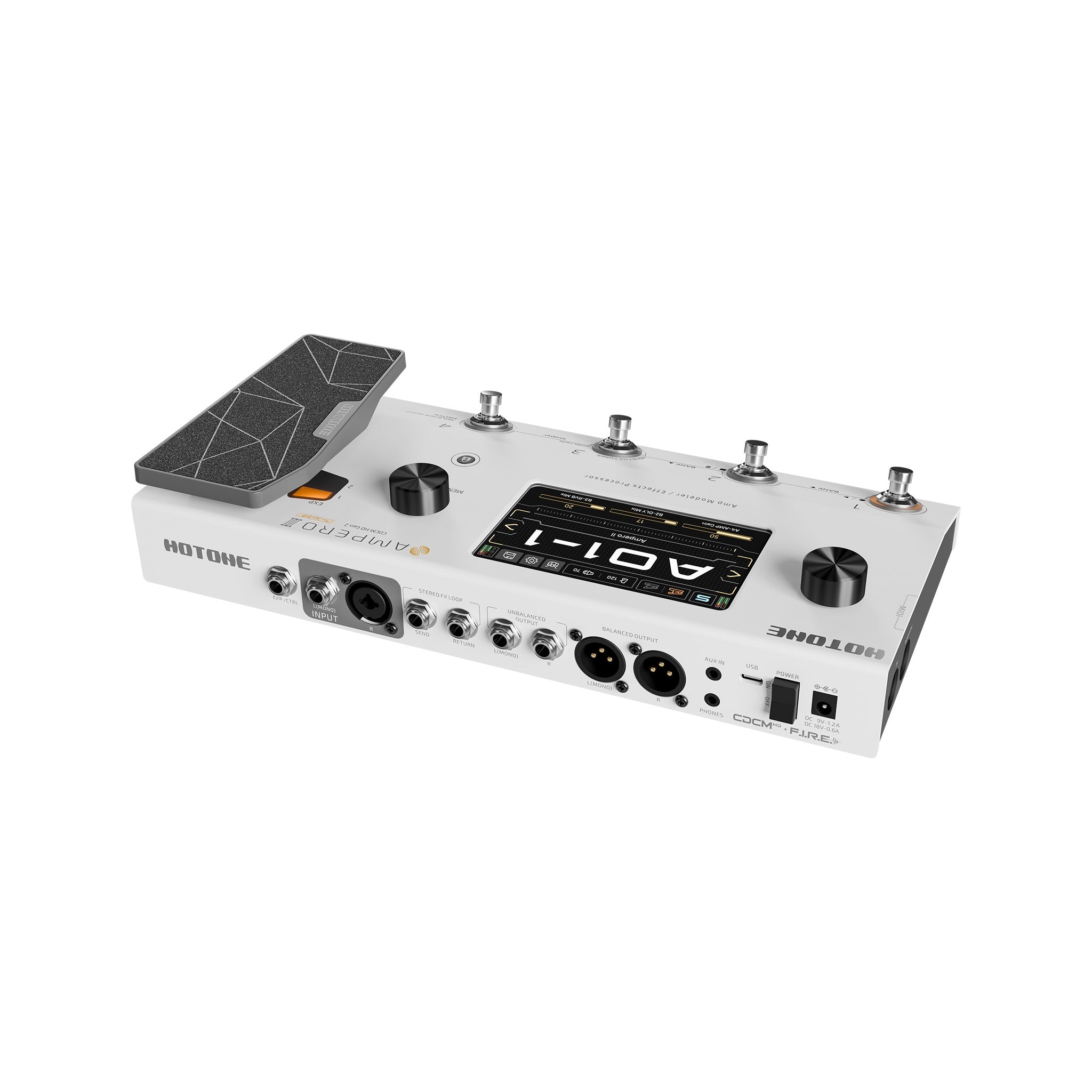 Hotone MP-350 Ampero II Multieffects Pedal – Swee Lee Singapore
