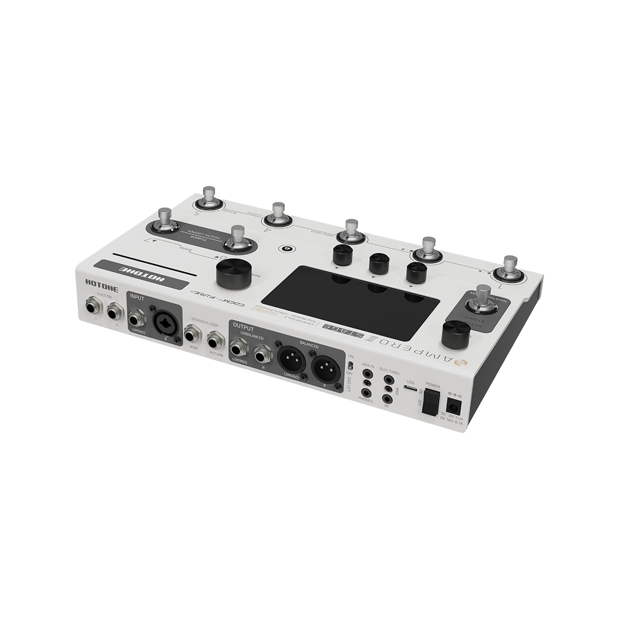 Hotone MP-380 Ampero II Stage Multieffects Pedal – Swee Lee Singapore