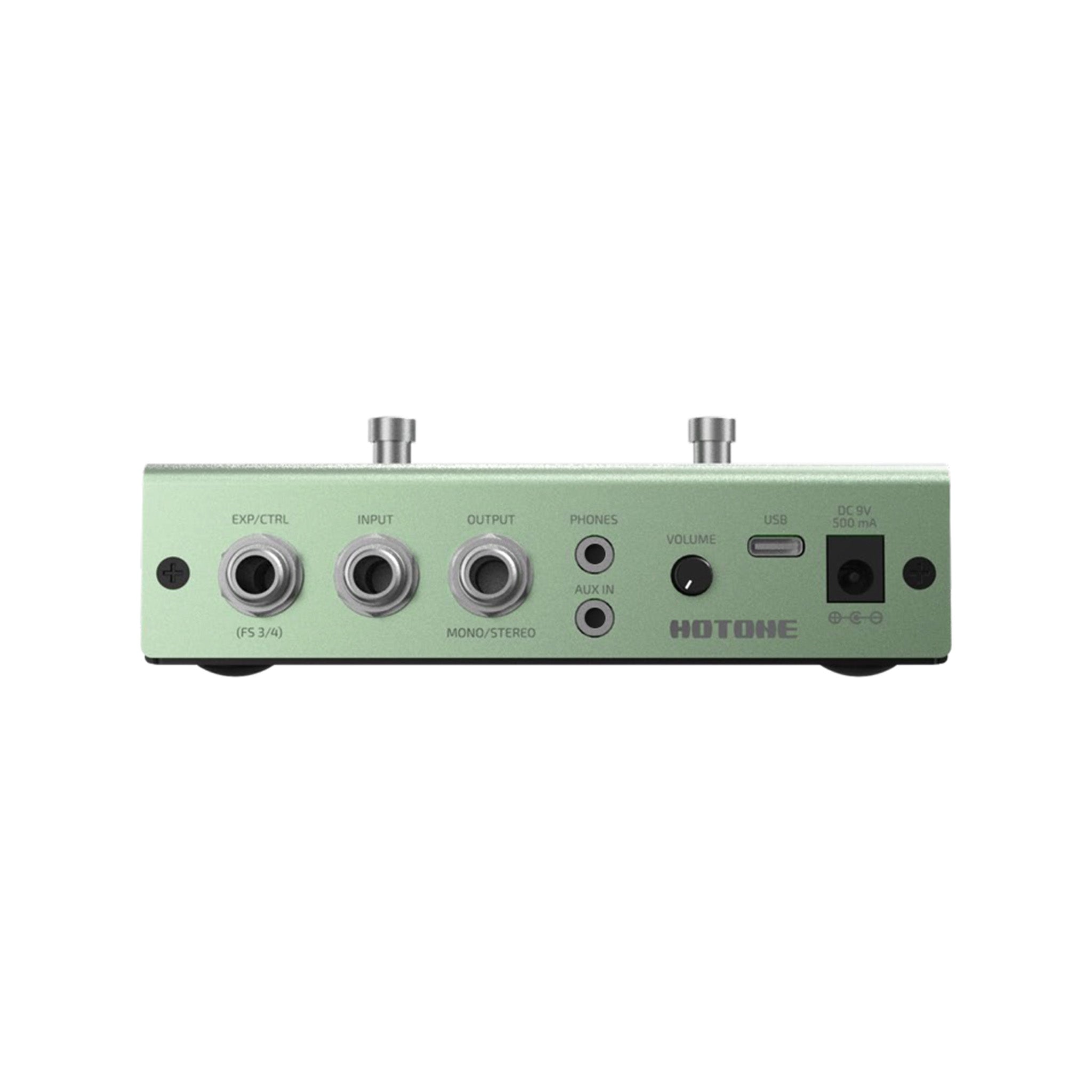 Hotone MP-50MC Ampero Mini Multieffects Pedal w/9V adapter, Macha