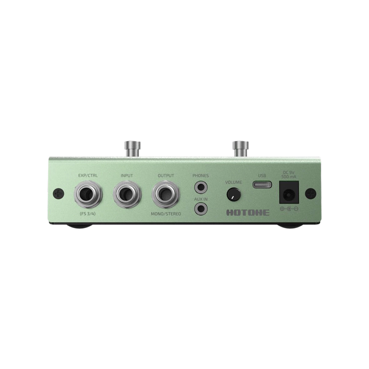 Hotone MP-50MC Ampero Mini Multieffects Pedal w/9V adapter, Macha
