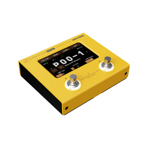 Hotone MP-50MG Ampero Mini Multieffects Pedal w/9V adapter, Marigold