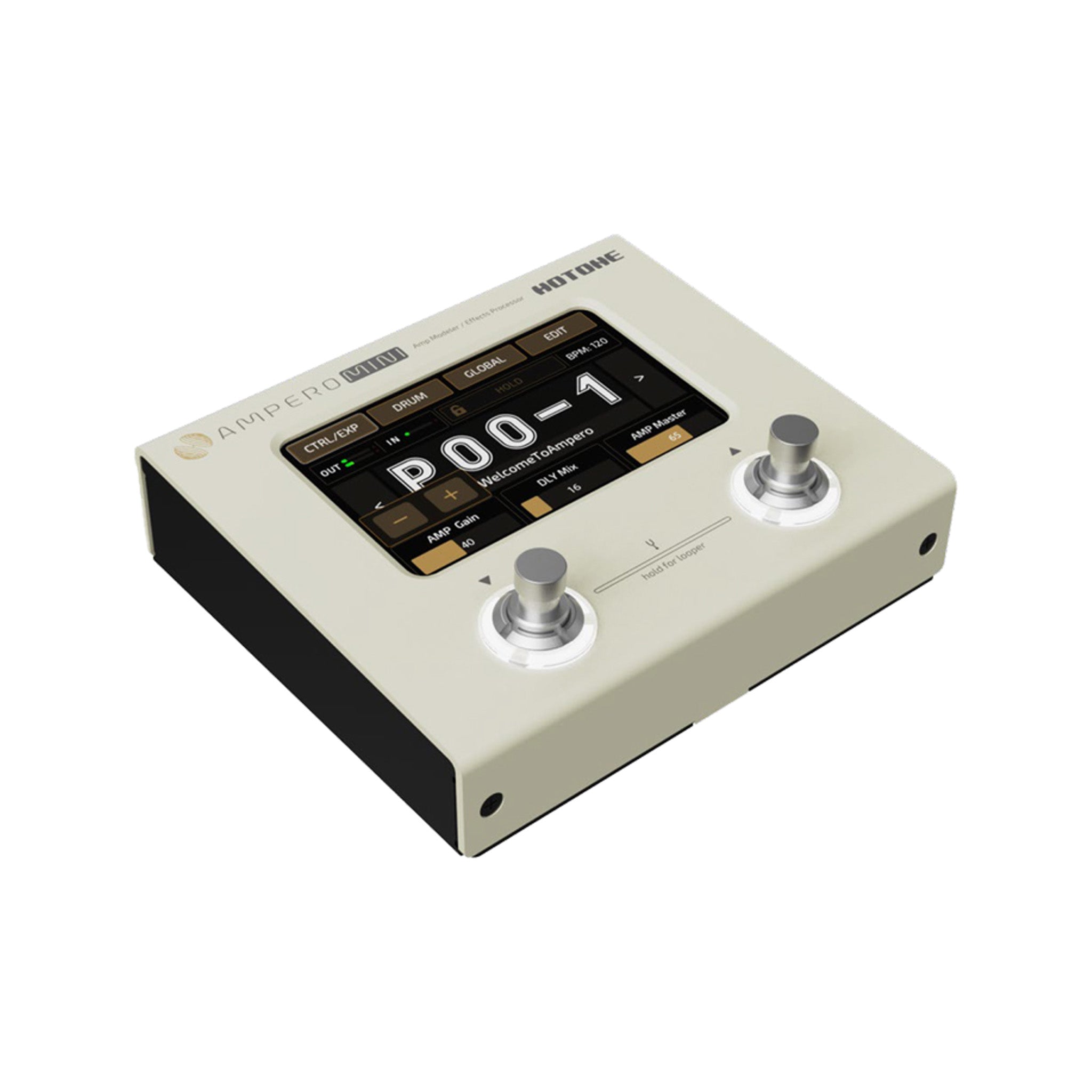 Hotone MP-50VN Ampero Mini Multieffects Pedal w/9V adapter