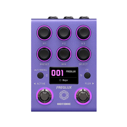 Hotone Freqlux Tri-Pitch Engine Pitch-Shifter Pedal