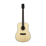 Harmony Foundation Series Terra ST Dreadnought Acoustic Guitar, Natural Satin