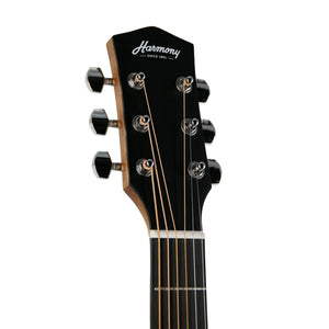 Harmony Foundation Series Terra ST Dreadnought Acoustic Guitar, Natural Satin