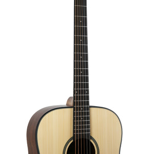Harmony Foundation Series Terra ST Dreadnought Acoustic Guitar, Natural Satin