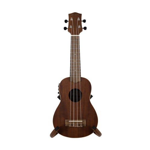 Harmony Foundation Series e-Sierra Soprano Ukulele w/Bag, Natural Satin (B-Stock)