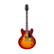 Heritage Custom Shop Core Collection H-535 Electric Guitar with Case, Dark Cherry Sunburst