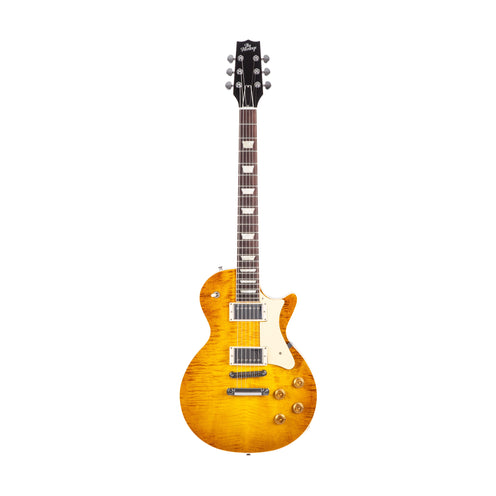 Heritage Factory Special Standard H-150 Electric Guitar, Dirty Lemon Burst Dark Back