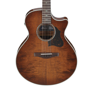 Ibanez AE340FMH-MHS Acoustic-Electric Guitar, Mahogany Sunburst High Gloss