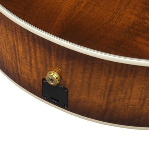 Ibanez AE340FMH-MHS Acoustic-Electric Guitar, Mahogany Sunburst High Gloss