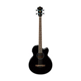 Ibanez AEB8E-BK Acoustic Bass Guitar, Black (Discontinued)