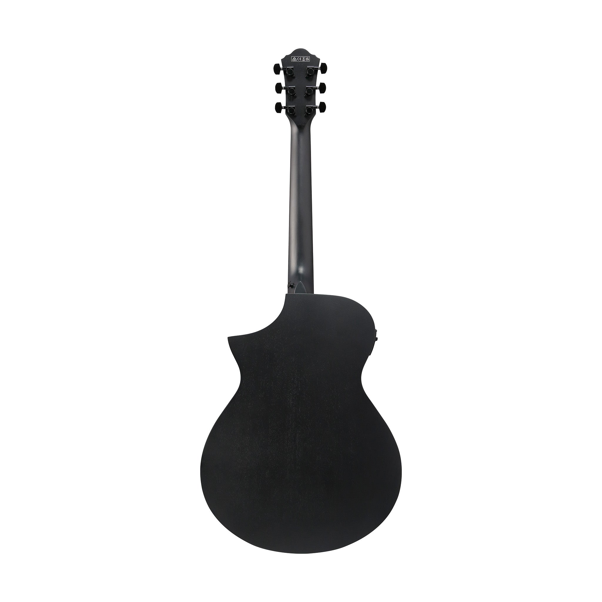 Ibanez AEWC621-BOT Acoustic-Electric Guitar, Black Out – Swee Lee